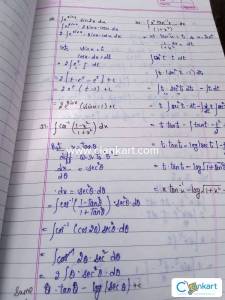 Hand written mathematics notes of UP BOARD