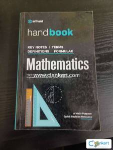 Handbook mathematics class 11 and class 12