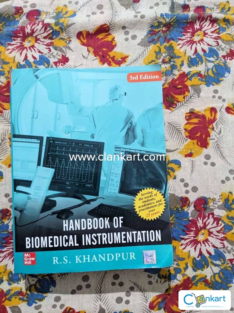 Buy 'Handbook Of Biomedical Instrumentation' Book In Excellent