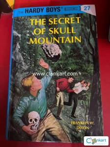 Hardcover book of hardy boys