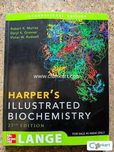 Harpers illustrated biochemistry  27th edition