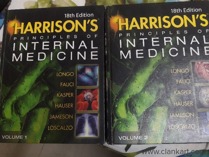Harrisons 18th edition both volumes good condition with IMP markings