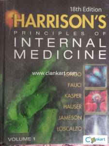 Harrisons Principle of Internal Medicine 18th edition  Vol1 &2