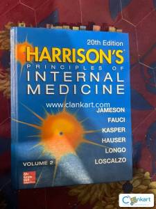 Harrisons Principles of Internal Medicine Volume 1 and Volume 2
