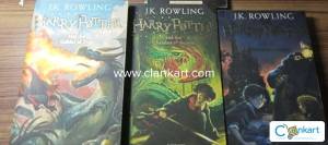 Harry Potter books 3 parts of the series in a untouched condition
