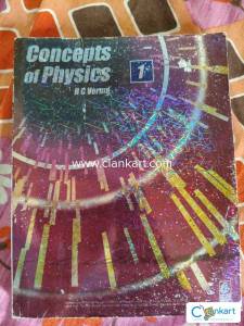 Hc verma physics part 1 class11 almost new book best condition