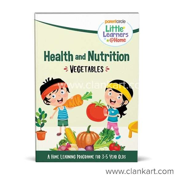 Health and Nutrition Vegetable Kids Activity Books for 3-5 Years Old