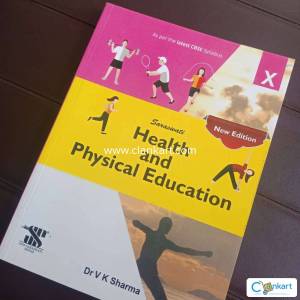 Health and Physical Education book for class 10th Untouched!
