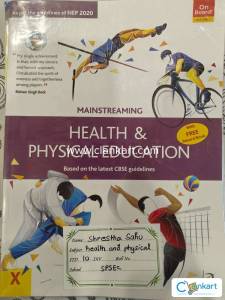 Health and physical education CBSE book