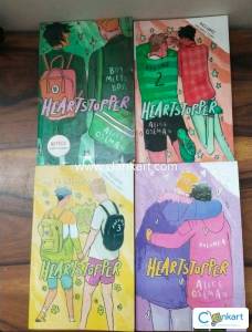 Heartstopper Volume 1-4 Set/Bundle . Excellent condition .