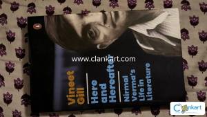 Here and hereafter (Nirmal vermas life in literature)