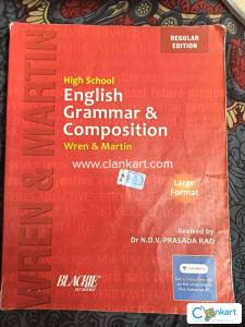 High School English Grammar & Composition Wren & Martin