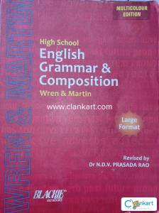 High School English Grammar & Composition  WREN & MARTIN