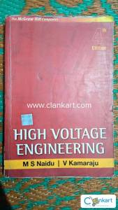 High Voltage Engineering  Author(s) M.S. Naidu, V. Kamaraju
