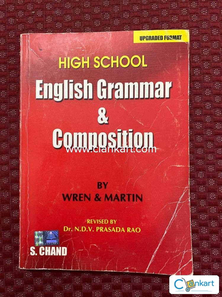 Buy high school english grammar by wren and martin book in excellent