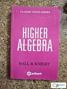 Higher Algebra by Hall & Knight Arihant JEE Main and Advanced