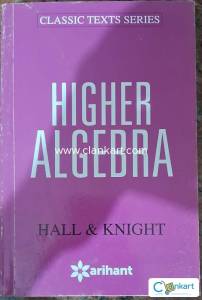 Higher Algebra by Hall and Knight