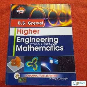Higher Engineering Mathematics by B.S Grewal(45th edition)