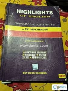 Highlights English Grammar Book Class 9 & 10  Very Useful for Exam