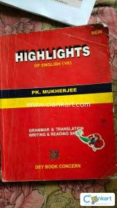 Highlights of english grammar for class 7