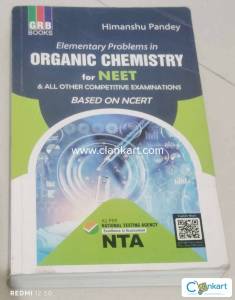 Himanshu Pandey, elementary problems in organic chemistry for neet