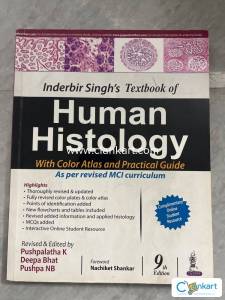 Histology Textbook for 1st Year MBBS