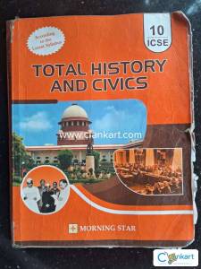 History and Civics book for ICSE grade 10 students