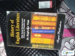 History of English literature by Dr raghukul tilak