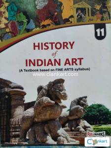 History of Indian Art Class 11 Painting book