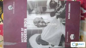 History of modern India  by Bipin Chandra