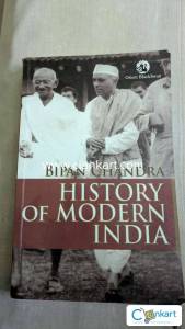 History of modern India by Bipan Chandra for UPSC