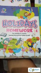 Holidays Homework Class 4 Book