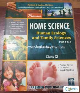 Home Science (Premier) for Class 11 (English medium) part 1&2 both