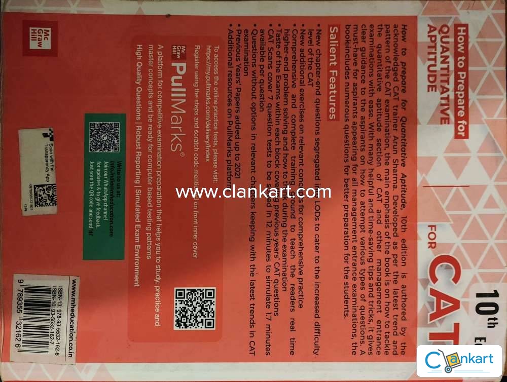 How to Prepare for QUANTITATIVE APTITUDE for CAT 10th Edition  With