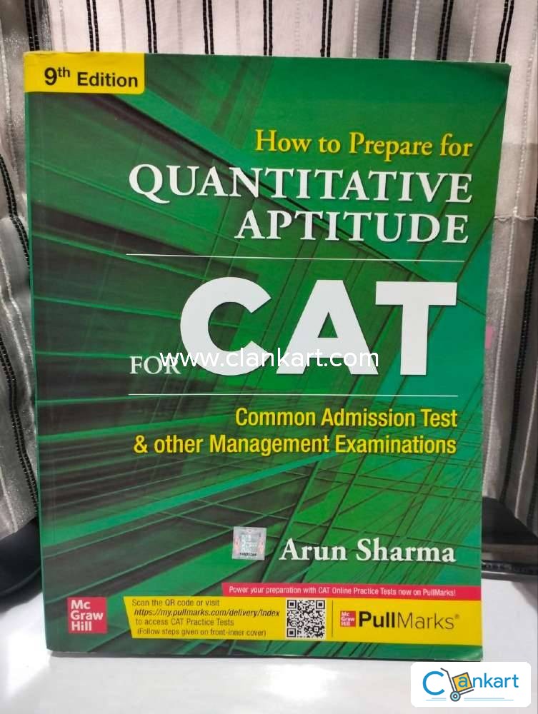 How to Prepare for Quantitative Aptitude for CAT by Arun Sharma-9th ed