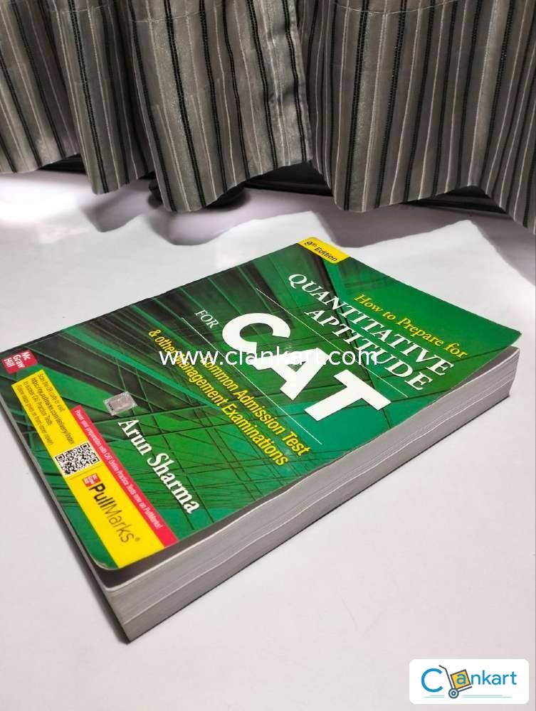 How to Prepare for Quantitative Aptitude for CAT by Arun Sharma-9th ed