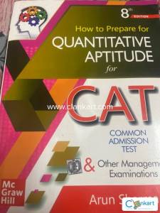 How to Prepare for Quantitative aptitude for CAT 8th Edition