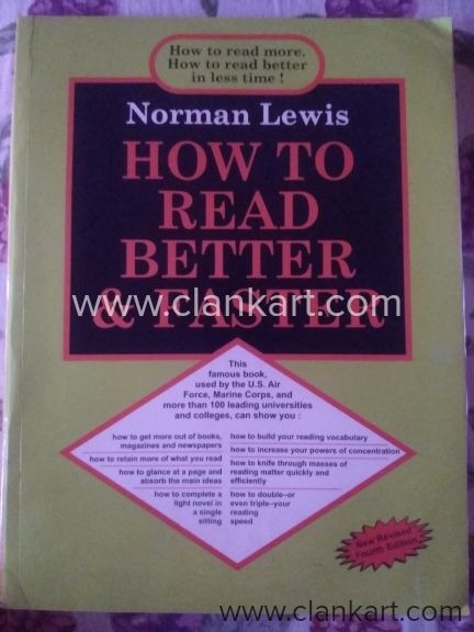 How to read better and faster by Norman Lewis