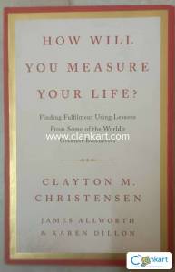 How will you measure your life?