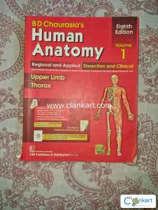 Human Anatomy by BD Chaurasia Vol 1