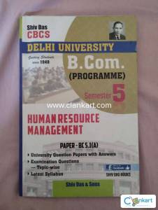 Human Resource Management (Delhi University, B.Com PROGRAMME,Sem 5)