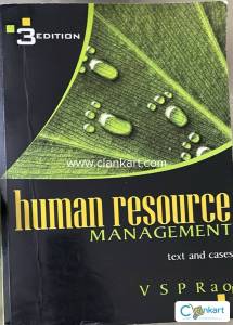 Human Resources management by VSP Rao
