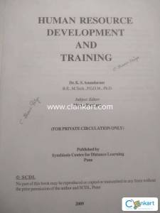 Human resources department and training