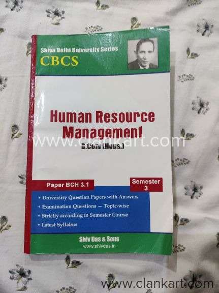 Human resources management BComH