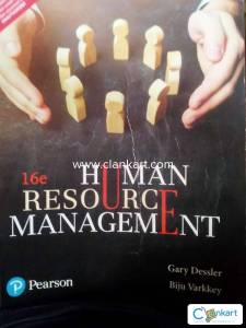 Human resources management by Gary dessler and Biju varkkey