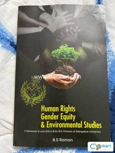 Human rights, gender equality & environmental studies book