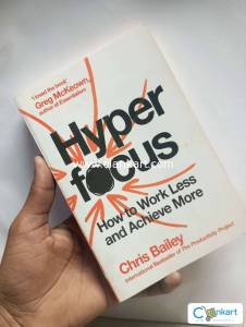 HyperFocus Book  By Chris Bailey