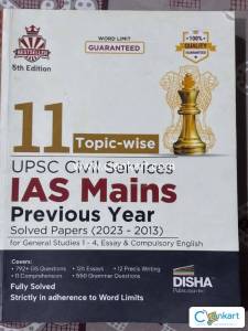 IAS Mains Previous 11Year Solved Papers topicwise
