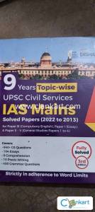 IAS mains solved paper 9 years topic wise