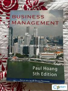 IBDP Business Management for year 1 and 2